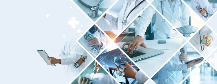 Healthcare and medical doctor working in hospital with professio